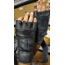 Weightlifting Gloves All Real Leather Padded with Wristwrap