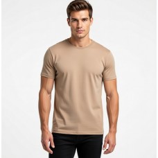 Unisex Camouflage T-Shirt (TAN Color) 100% Cotton