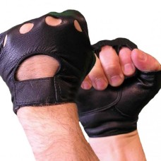 Weightlifting Gloves All Real Leather Padded